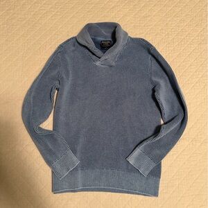 Abercrombie & Fitch waffle shawl sweater